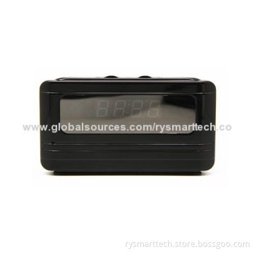 Hidden alarm clock camera DVR